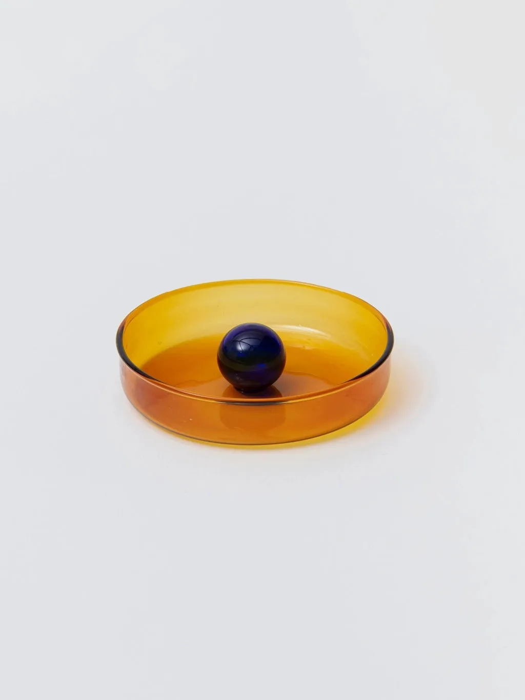 Amber & Cobalt Small Bubble Dish