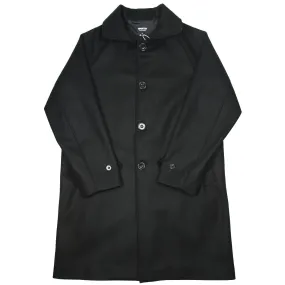 Arpenteur - Utile Melton Wool Coat - Black