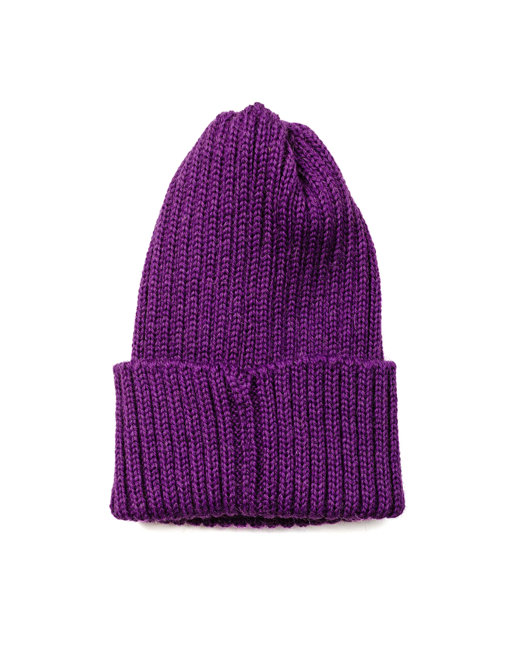 Beams Plus Wool Watch Cap Purple