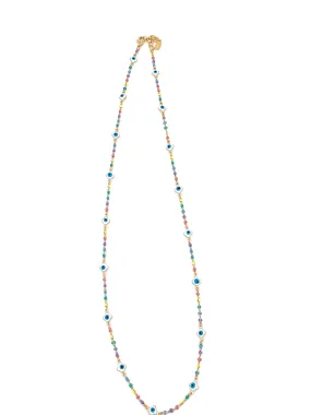 Colorful All Seeing Eye Necklace