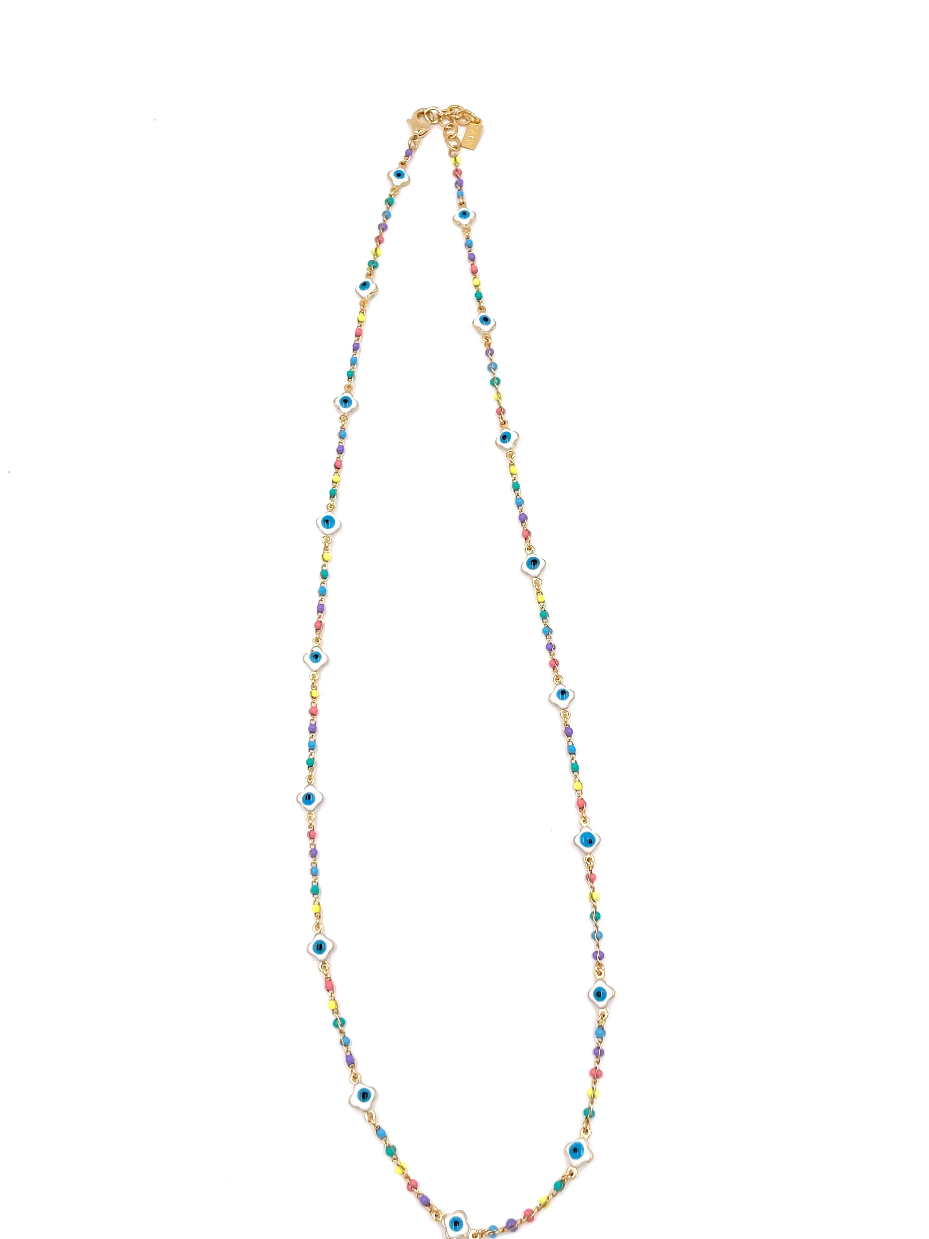 Colorful All Seeing Eye Necklace