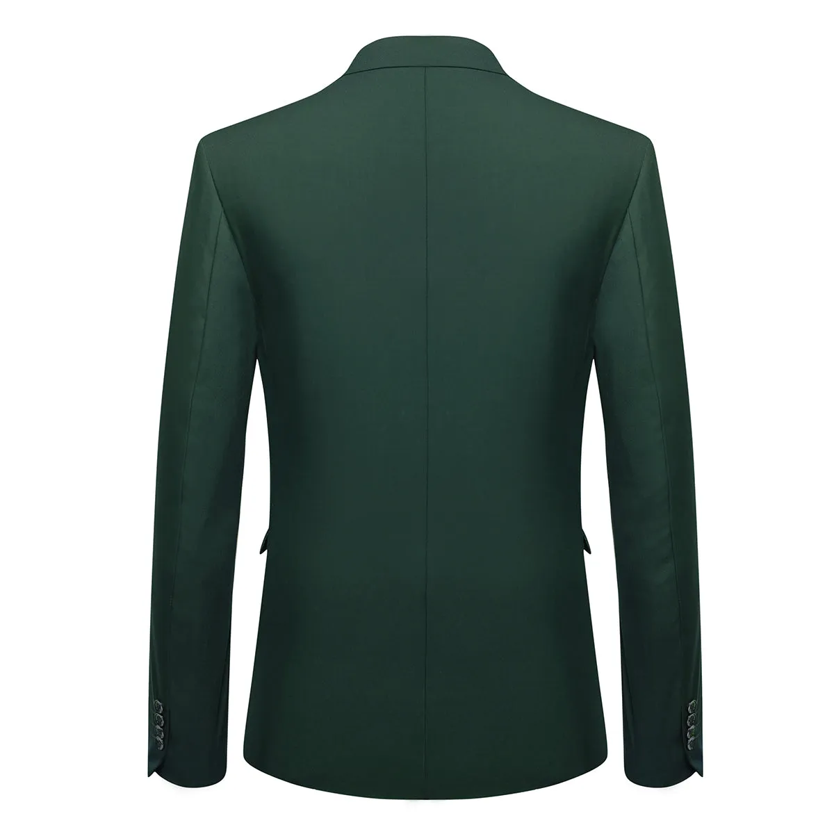 Deep Green Stylish One Button Casual Blazer