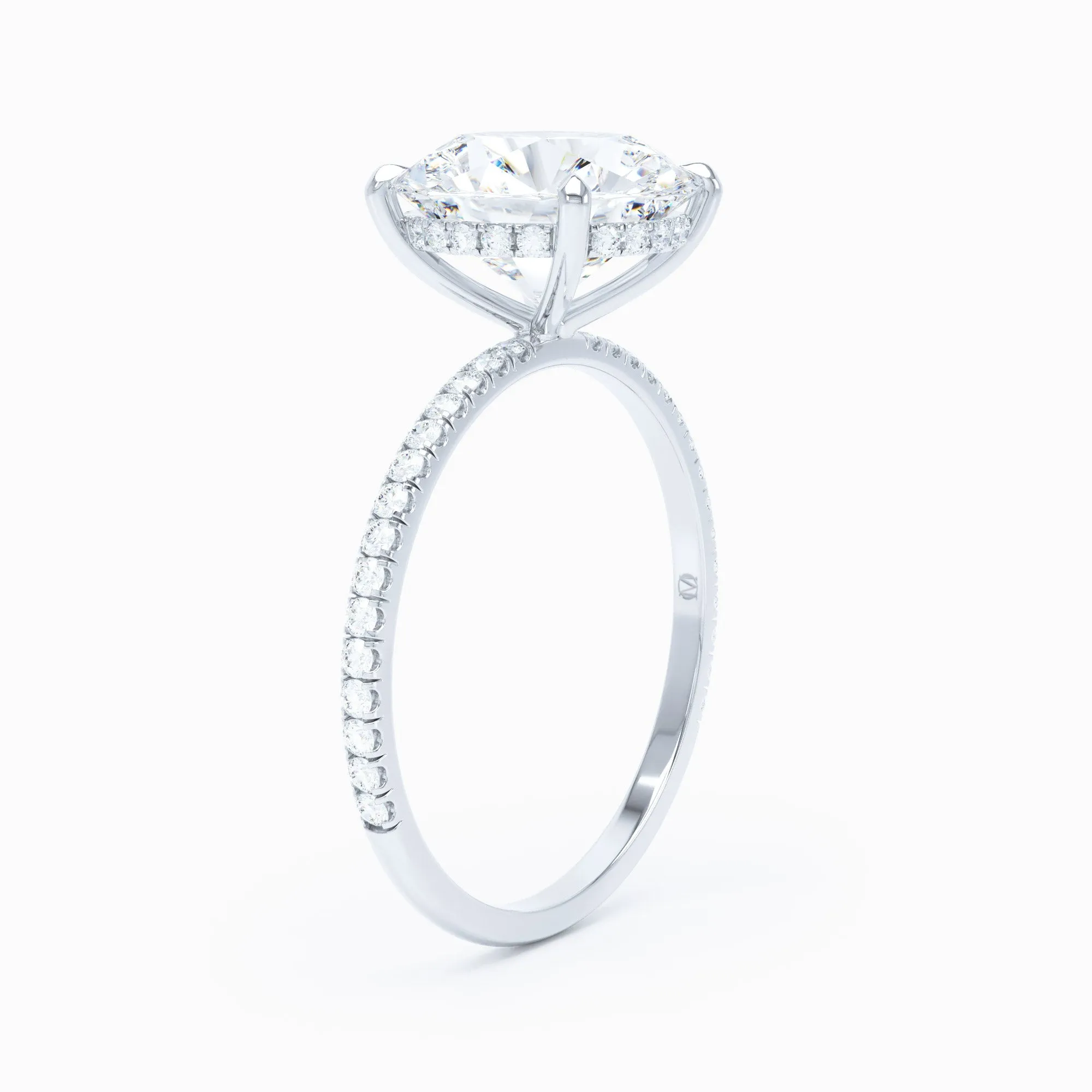 Delicate - Round Engagement Ring