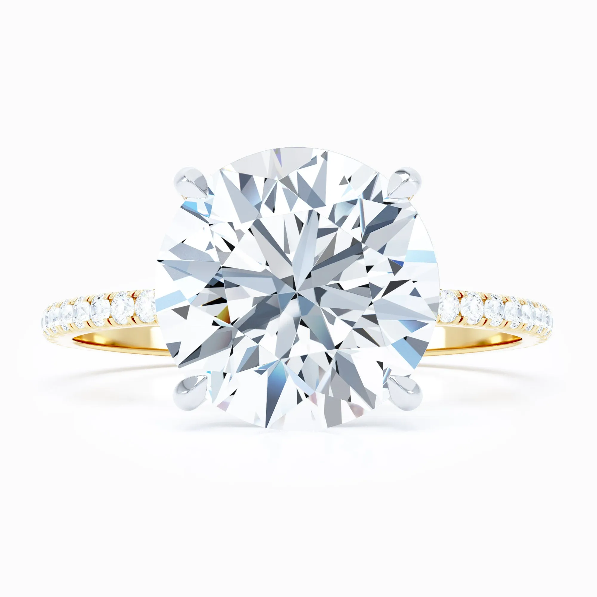 Delicate - Round Engagement Ring