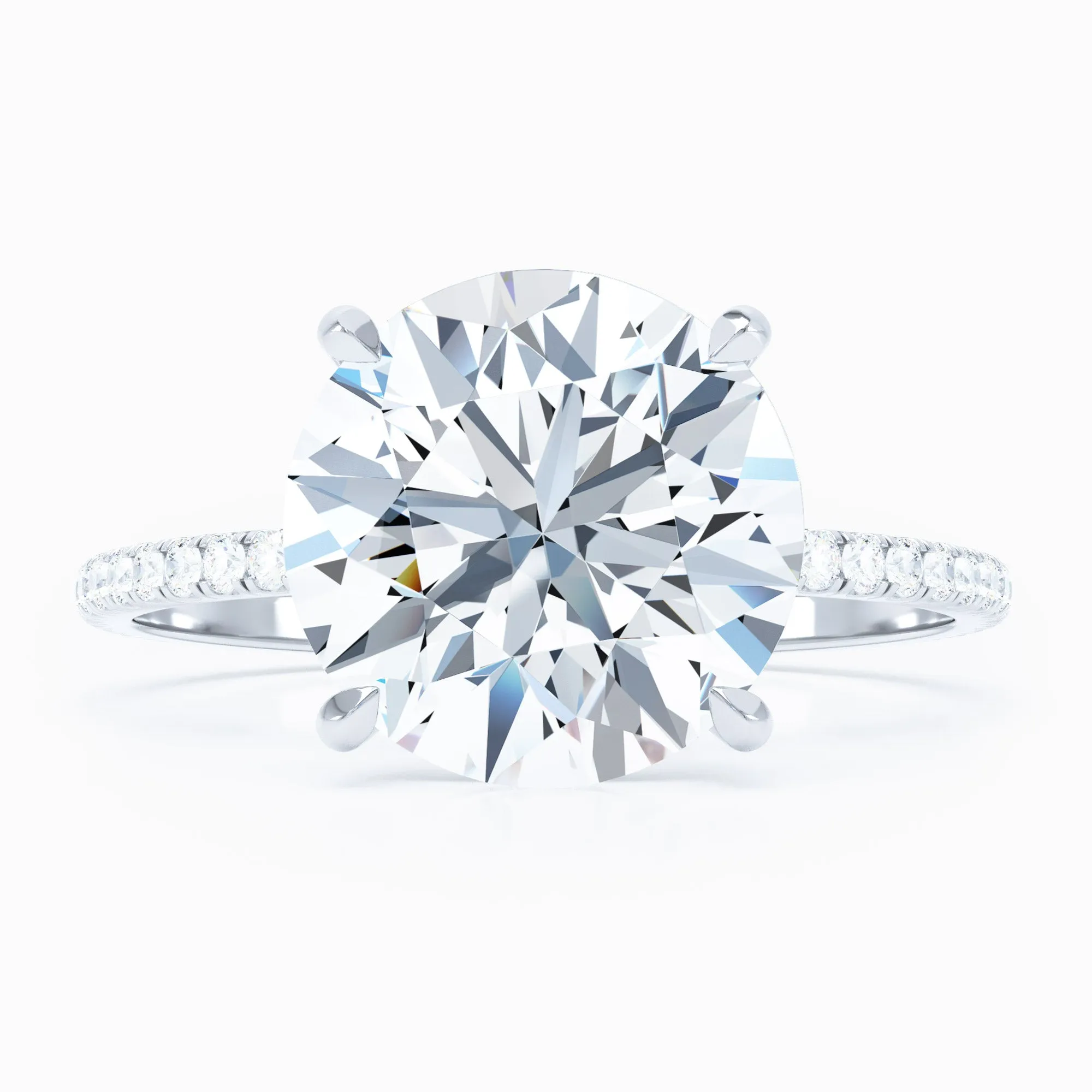 Delicate - Round Engagement Ring