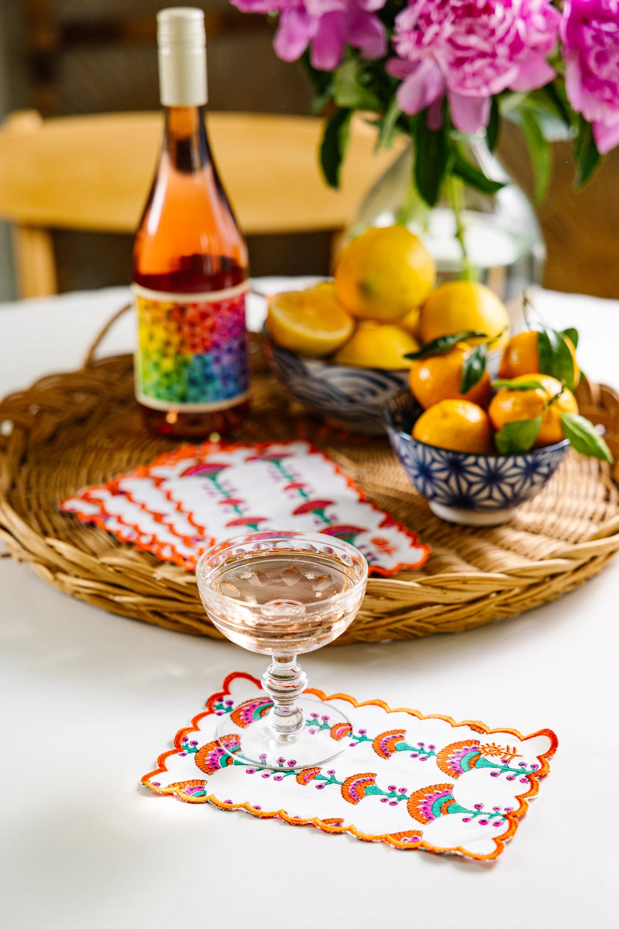 Eugenie Cocktail Napkins S/6