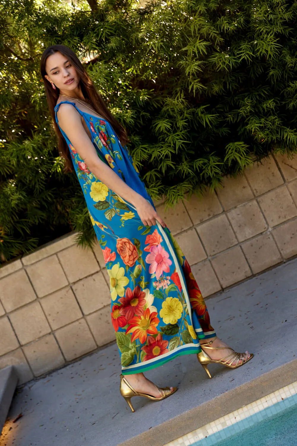 French Riviera Maxi Dress