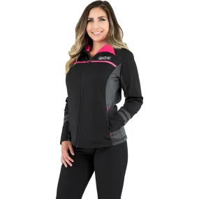 FXR Women's Elevation Tech Zip-Up Black/Electric Pink