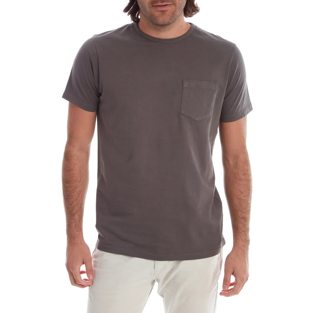 Gavin Garment Dyed Tee Choco