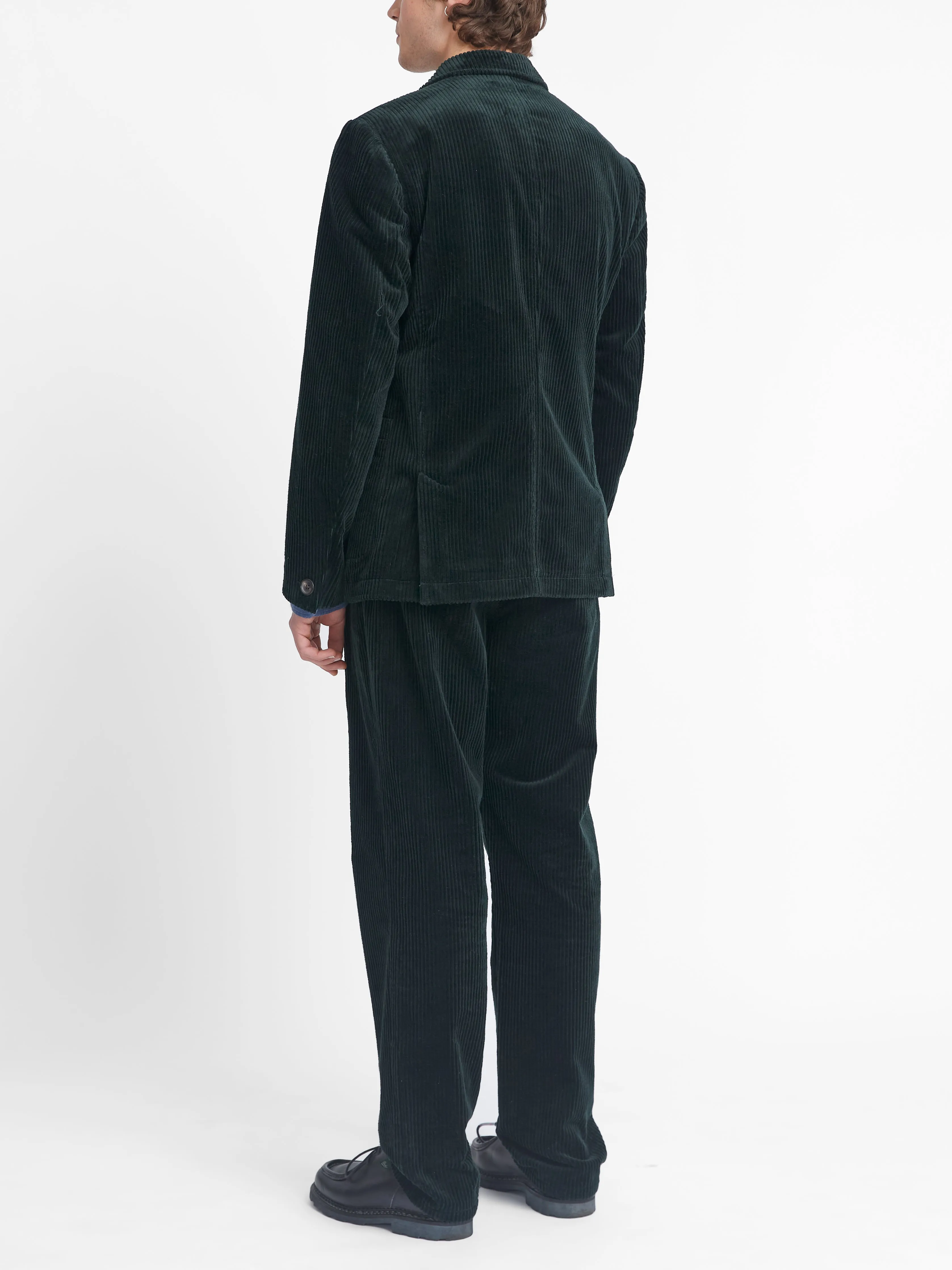 Green Melrose Cord Mansfield Suit