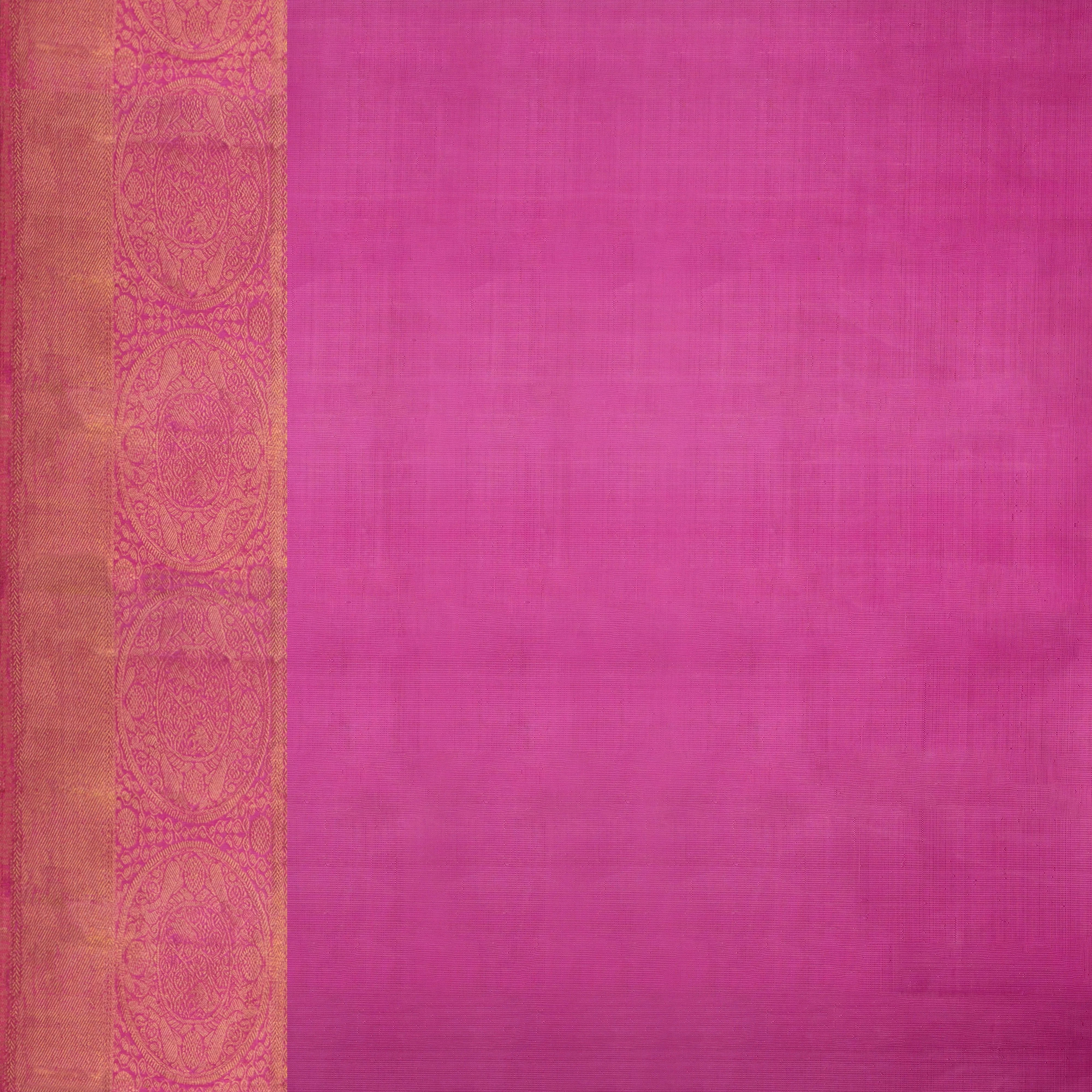 Handwoven Mauve with Pink Kanjivaram Silk Saree - 9T001367DSC