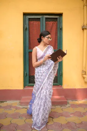 Kaisori Aira Kota hanblockprinted  Kota saree 009