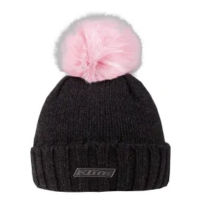 Klim Pom Beanie Charcoal/Pink