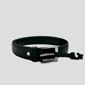 Men's Casual Black Belt (Size 30 - 52)