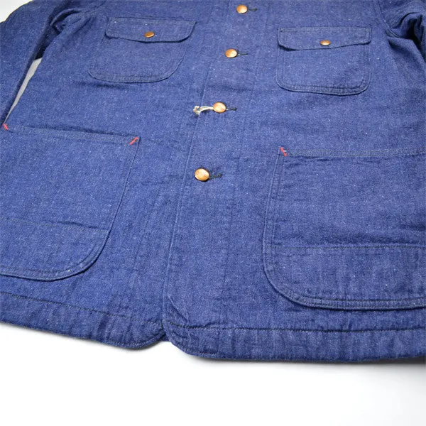 orSlow - 50s Coverall Jacket with Wool Lining - One Wash Denim