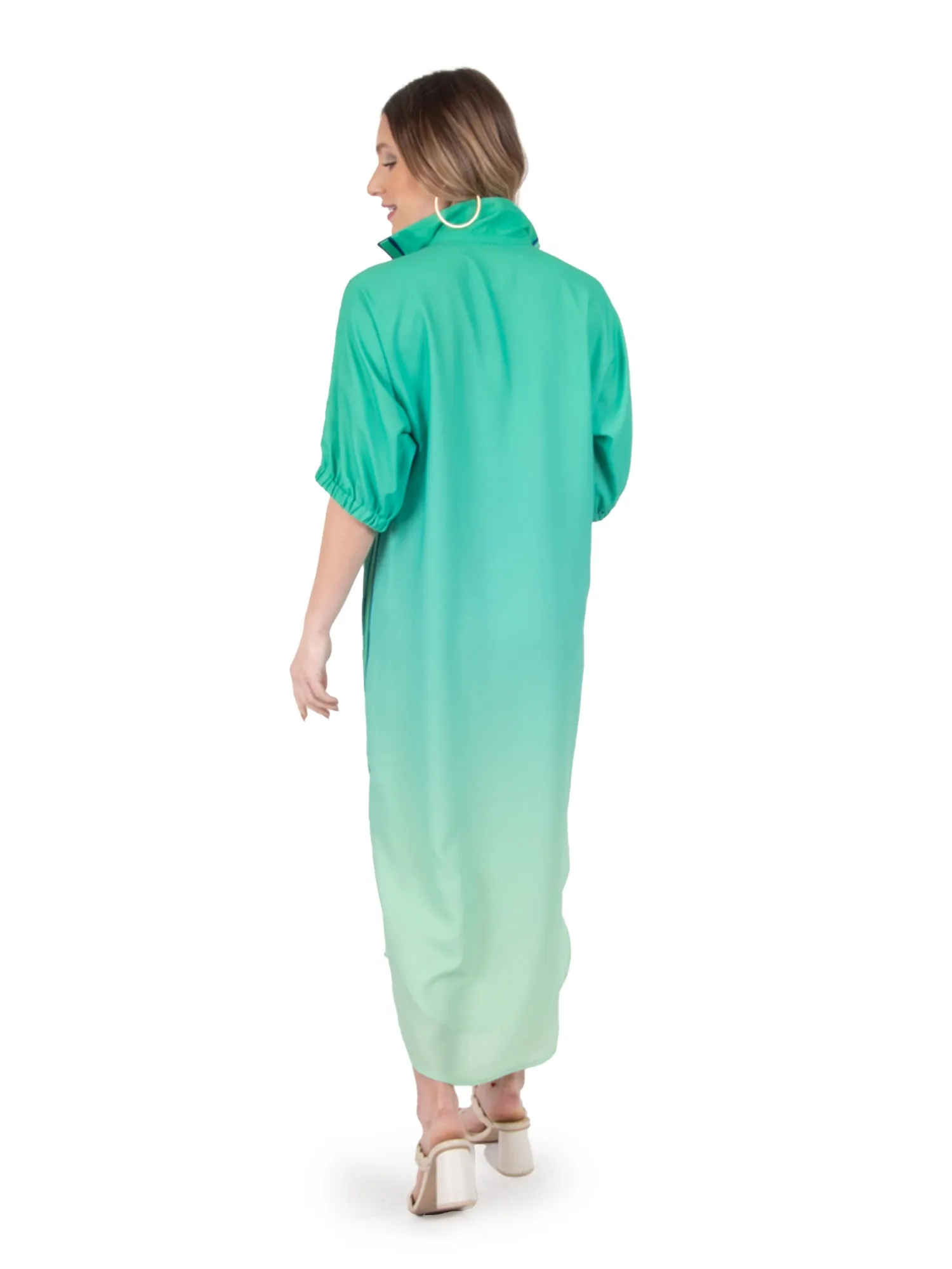 Poppy Caftan - Mint Mist