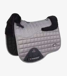 Premier Equine Capella Close Contact Merino Wool Dressage Square Grey/Black