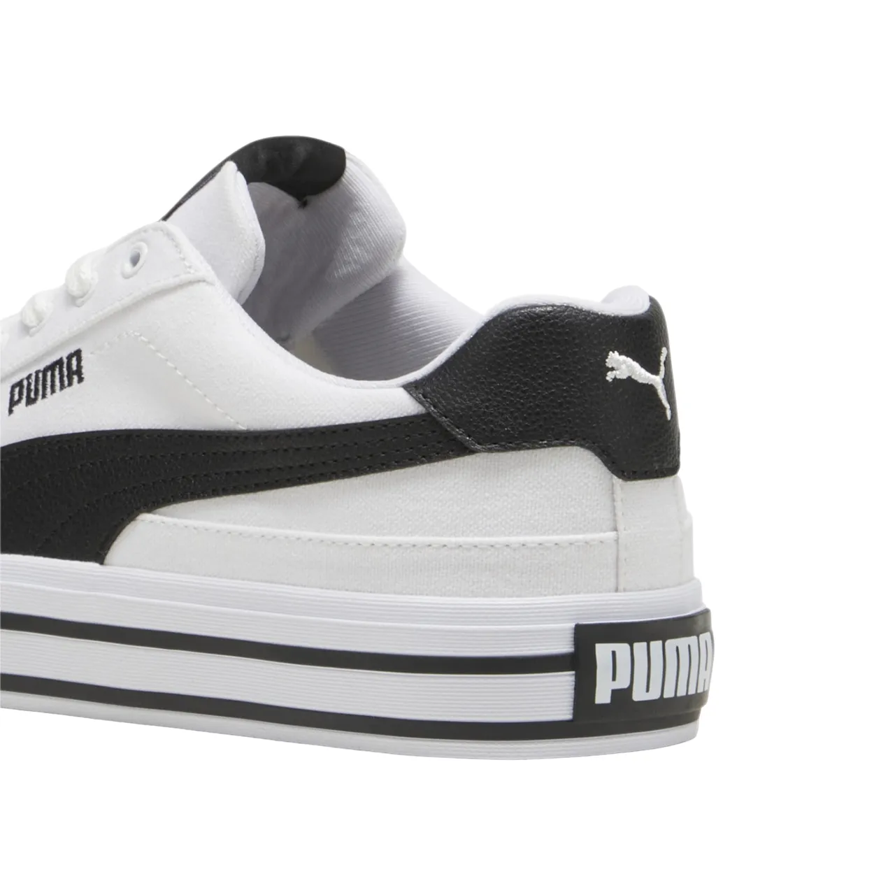 Puma Court Classic Vulc FS 396353-02 white-black adult sneakers shoe