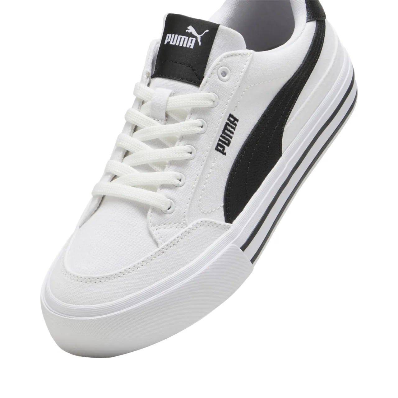 Puma Court Classic Vulc FS 396353-02 white-black adult sneakers shoe