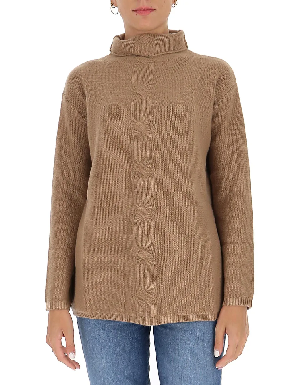 'S Max Mara High-Neck Knit Jumper