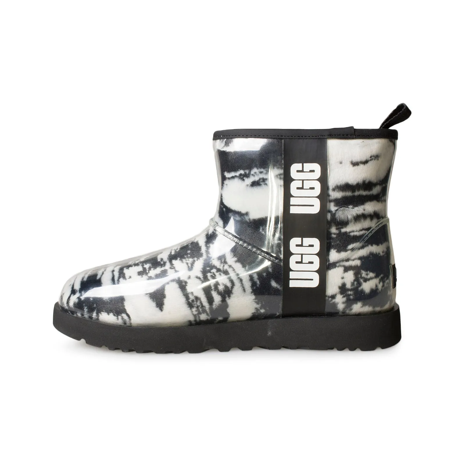 UGG Classic Clear Mini Marble Black Boots - Women's