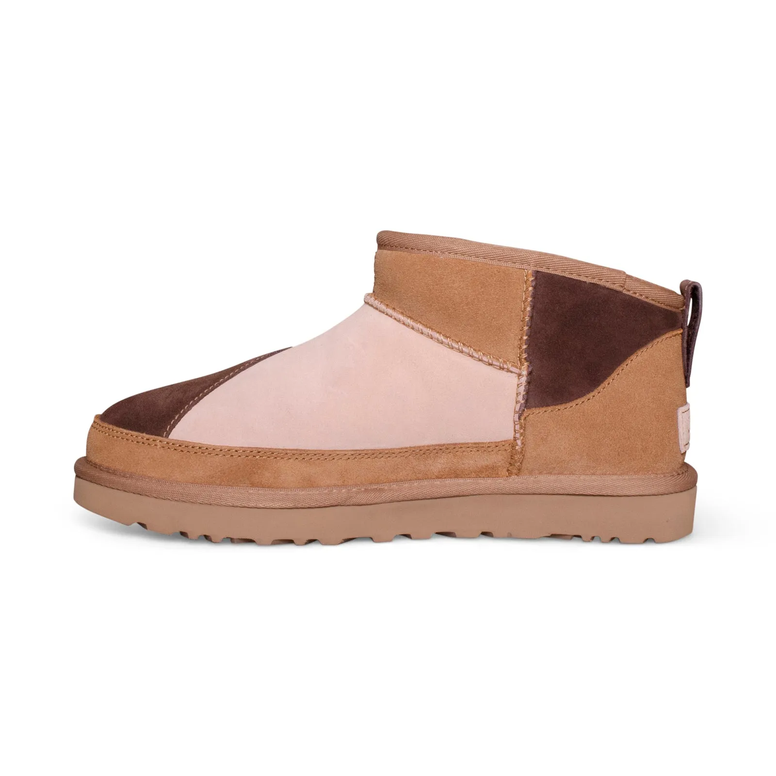 UGG Classic Ultra Mini ReImagined Chestnut Multi Boots - Women's