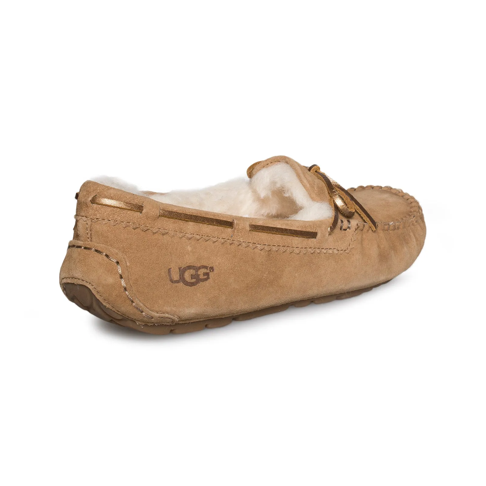 UGG Dakota Metallic II Chestnut Slippers - Women's