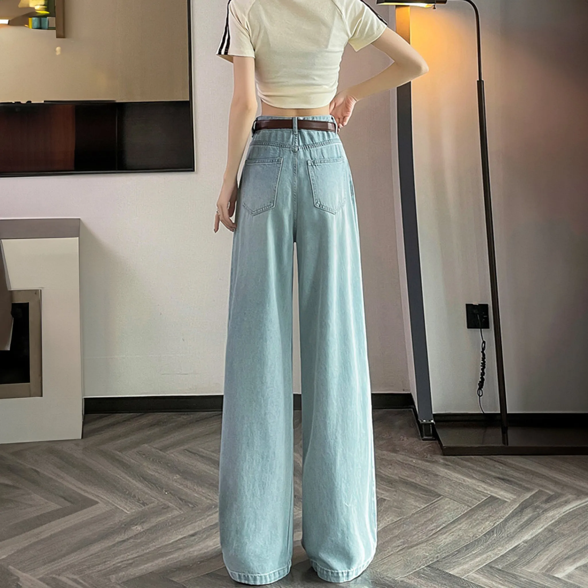 Vintage Cotton Korean baggy pants for women