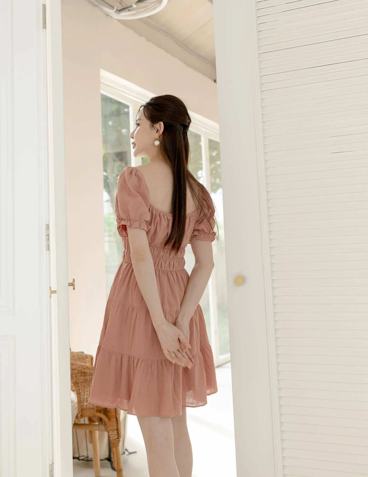 Vivianne Dress in Rose