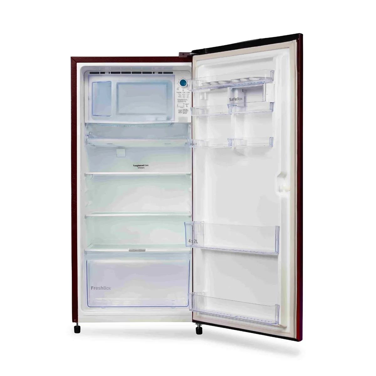 Voltas Beko 185 L, 3 Star, Single Door DC Refrigerator (Fairy Flower Wine)