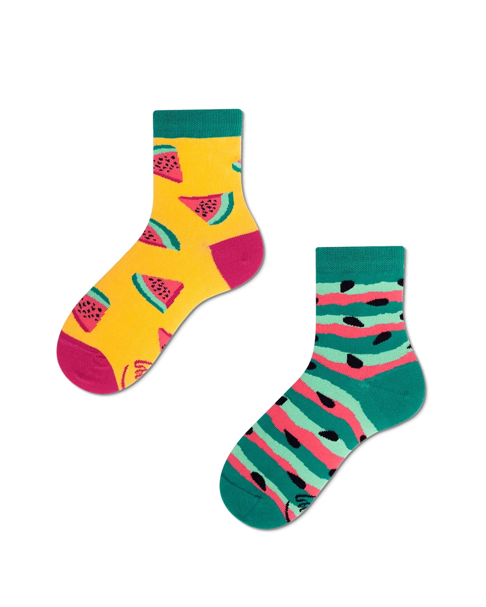 Watermelon Splash Kids Socks