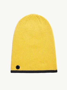 Yellow and Black Merino Wool Beanie - Sheep Inc. x PjT